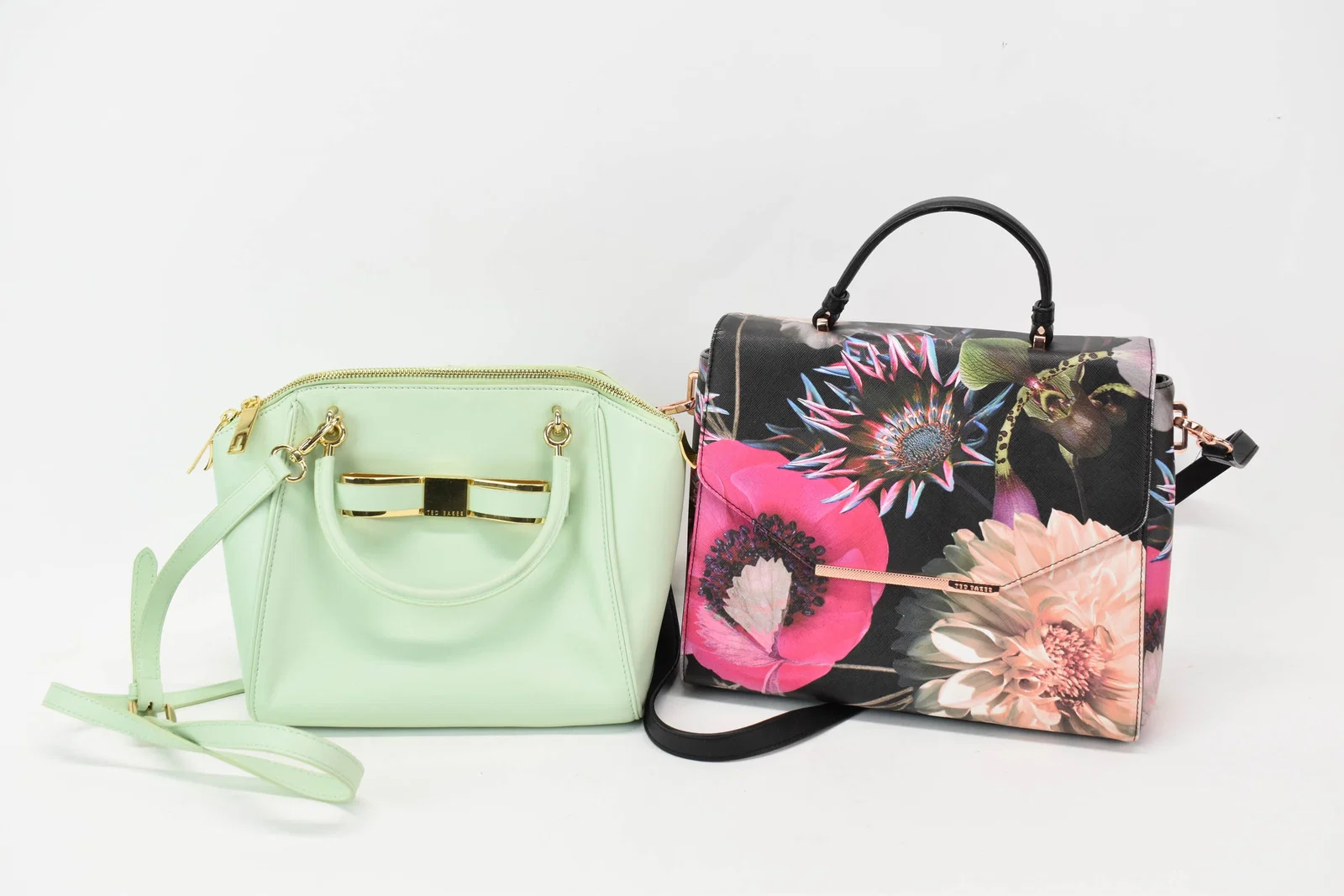 Two Ted Baker London Handbags with Crossbody Straps