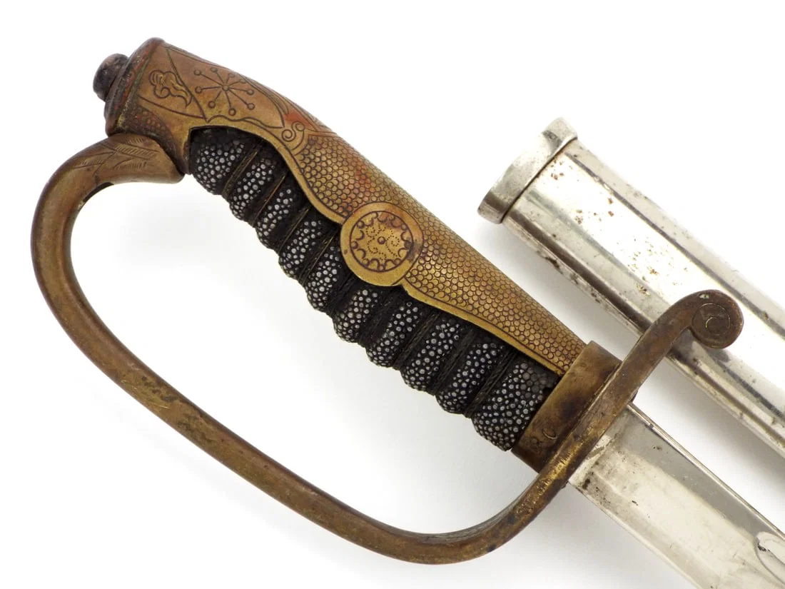 Ultra Rare Chinese WWII Republican Army Sword Japanese Made