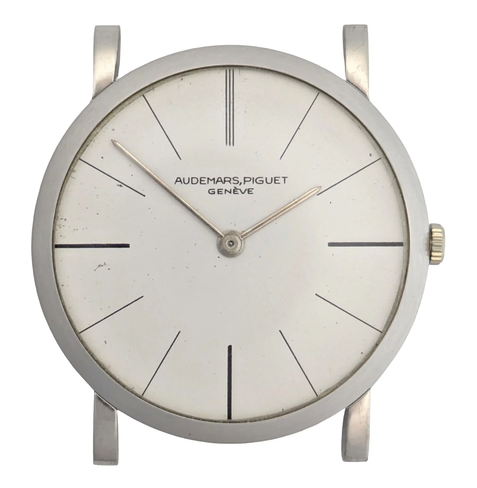 Ultra Thin Mens Audemars Piguet Calatrava 950 Platinum 6304 Mechanical Wrist Watch