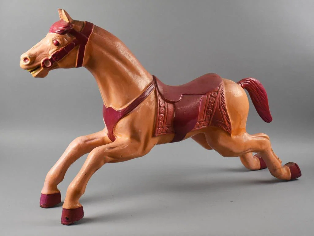 Uncle Ben?s Kiddieland Vintage Carousel Horse