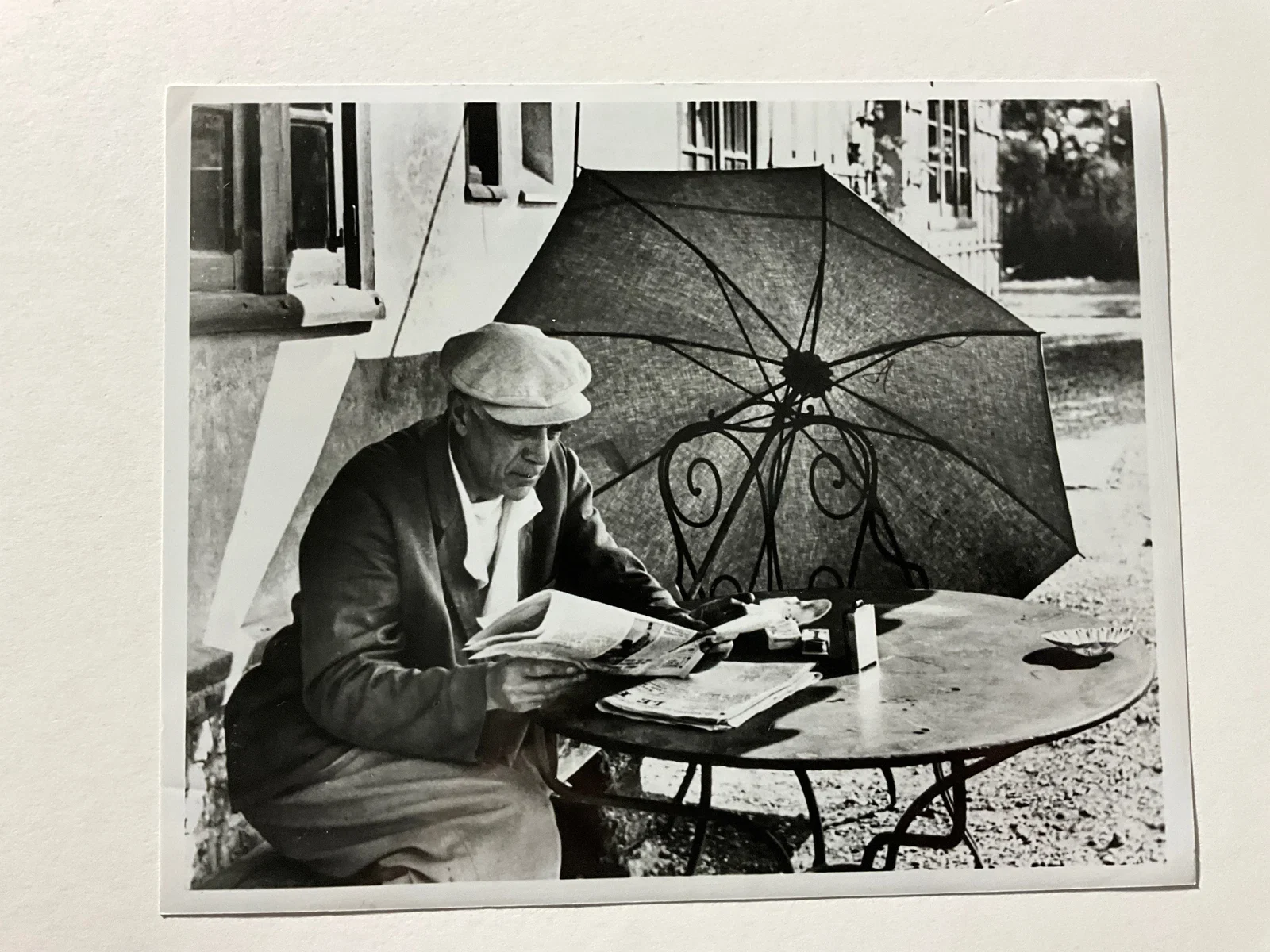 Unknown: Braque 1983 Silver Gelatin