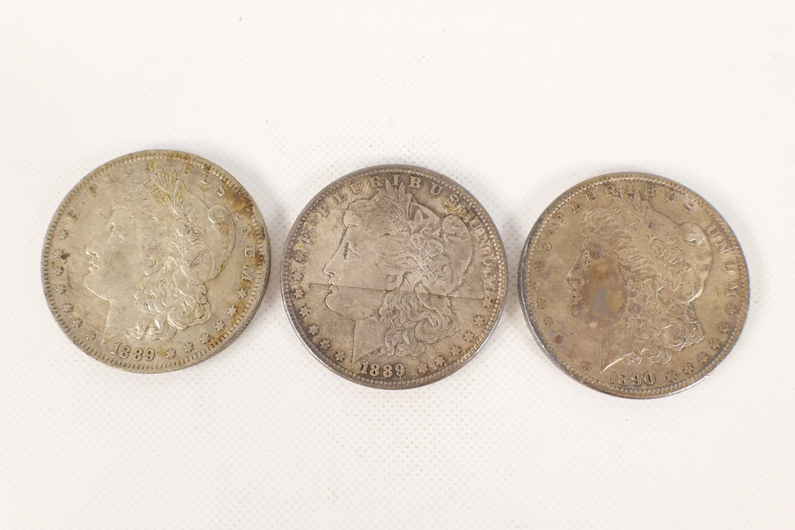 US 1889-1890 Morgan Dollars
