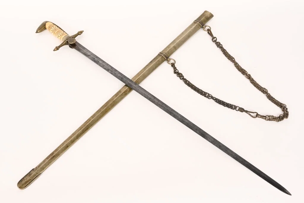 US MILITIA STAFF OFFICERS SWORD BY CABOTVILLE AMES