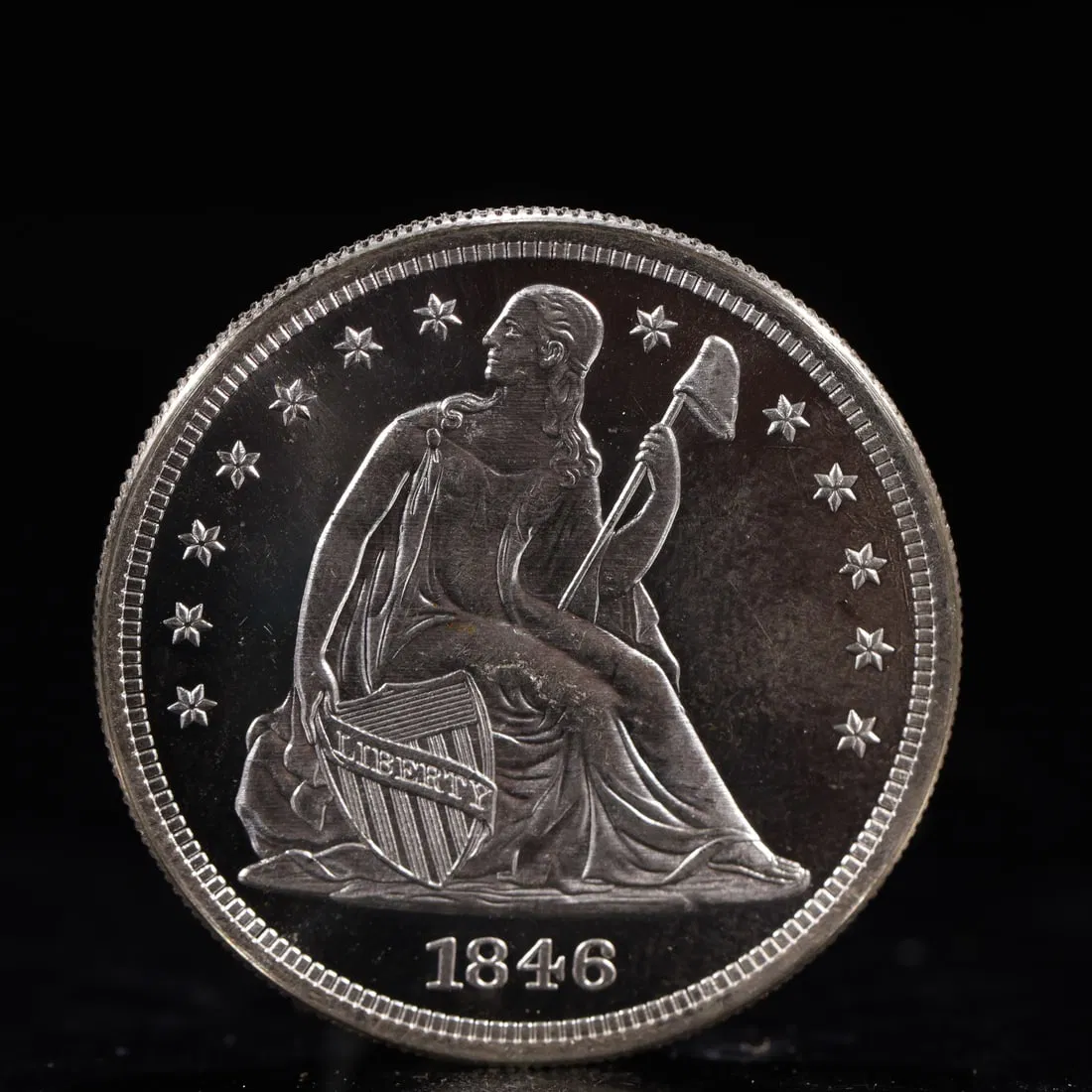 USA One Dollar 1846 Coin