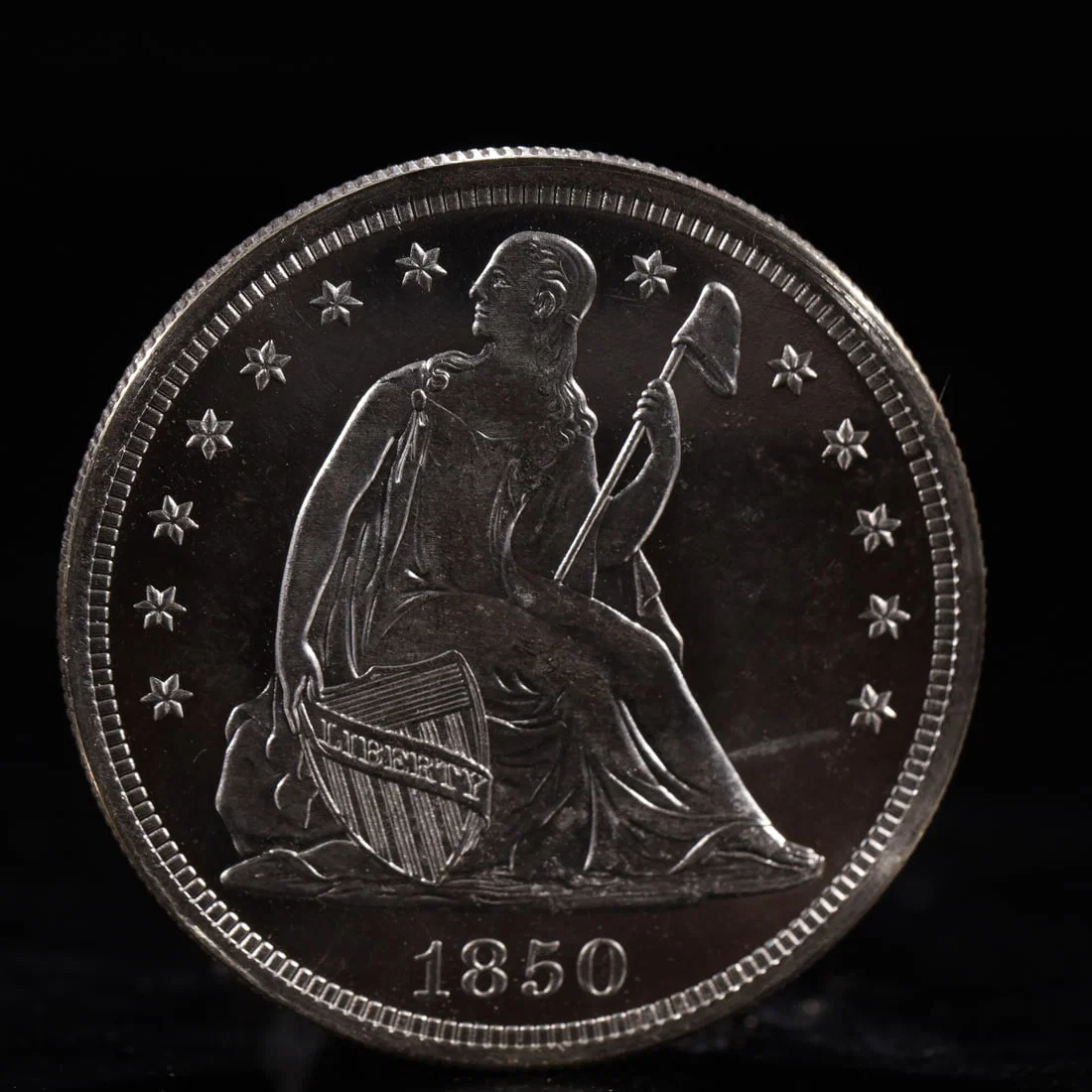 USA One Dollar 1850 Coin