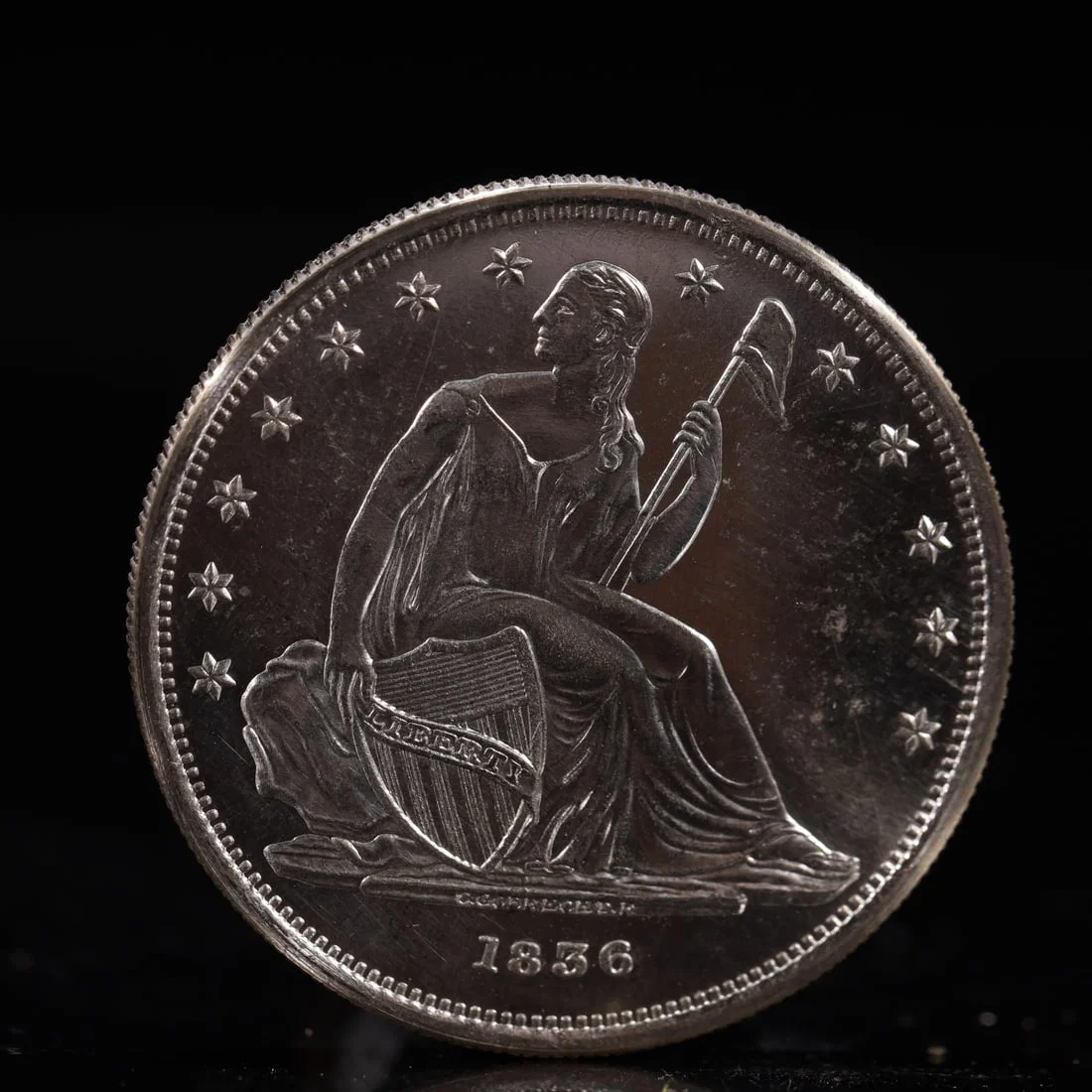 USA One Dollar 1856 Coin