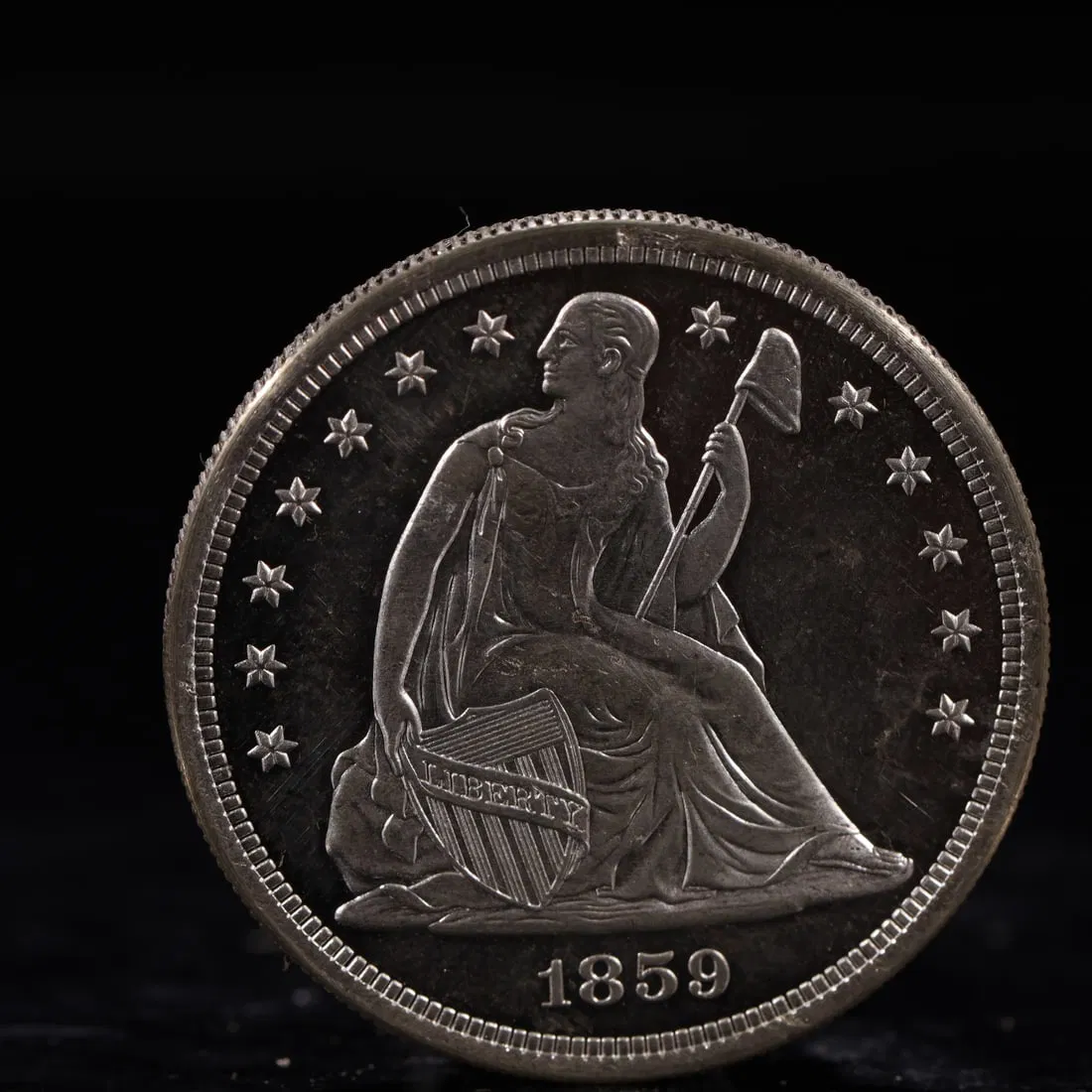 USA One Dollar 1859 Coin
