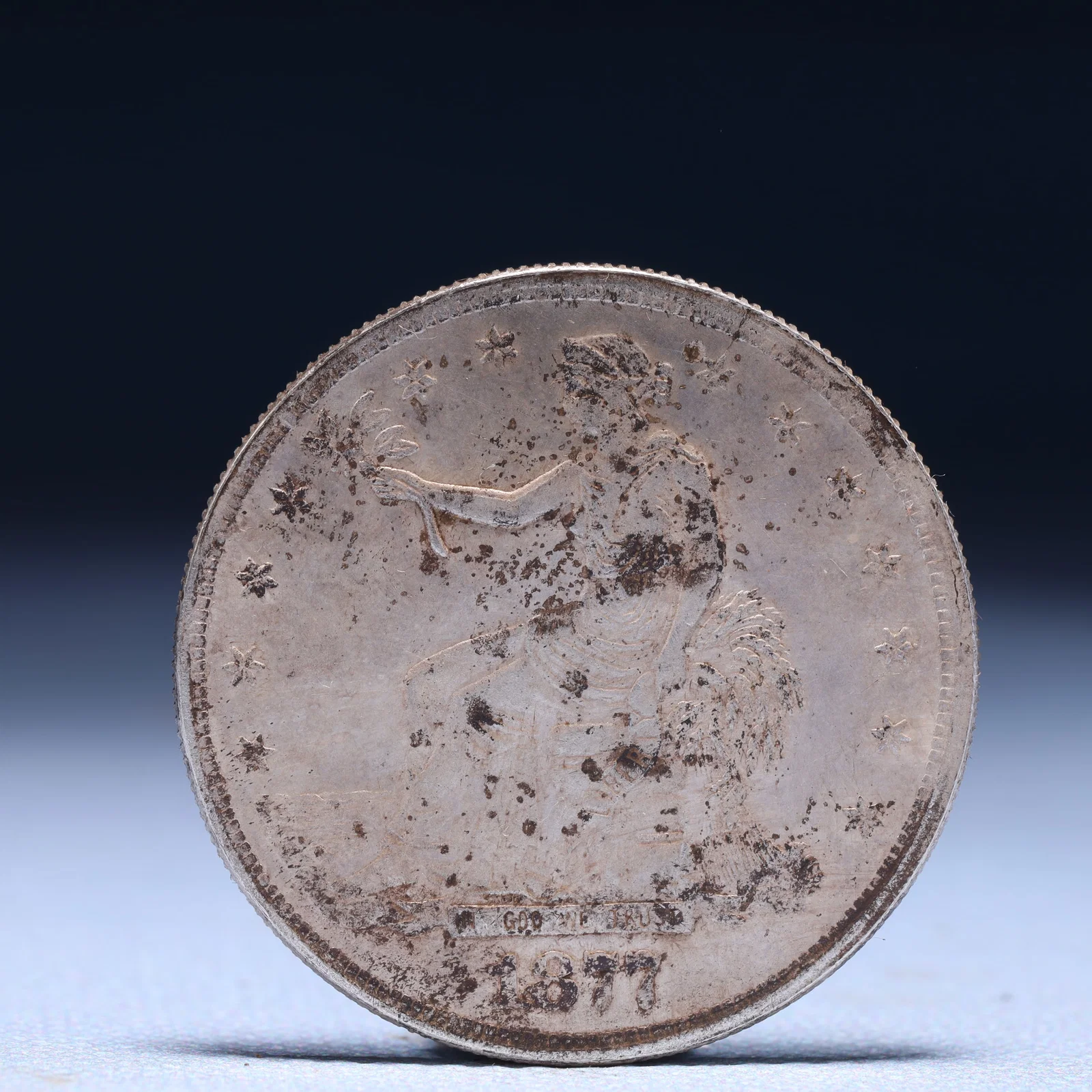 USA Trade Dollar 1877 Coin