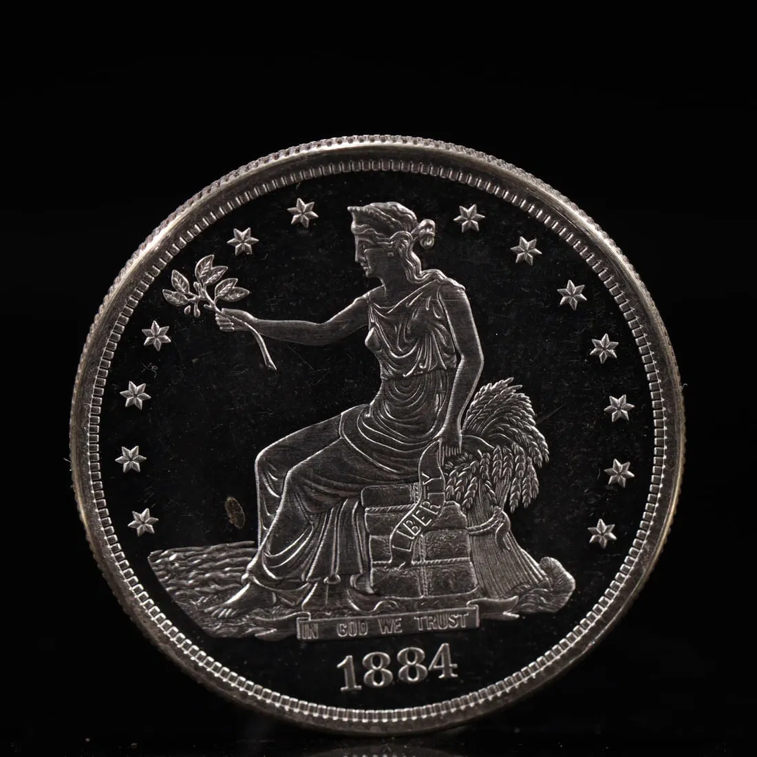 USA Trade Dollar 1884 Coin