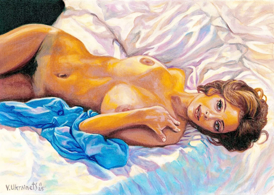 Valentin Ukrainets (Ukraine,b 1965) oil painting