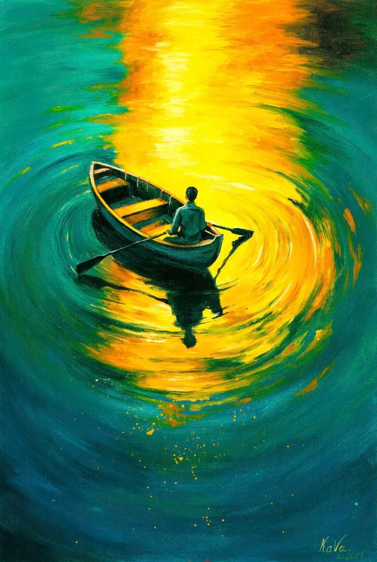 Valeria Kaydan (Ukraine,20/21C) oil painting