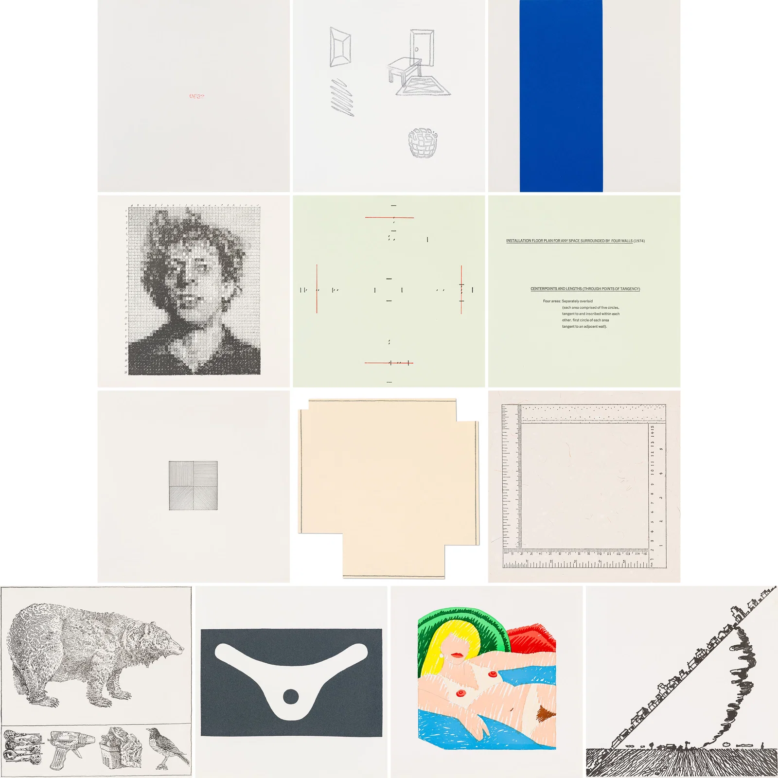 Various Artists Rubber Stamp Portfolio, 1976-7