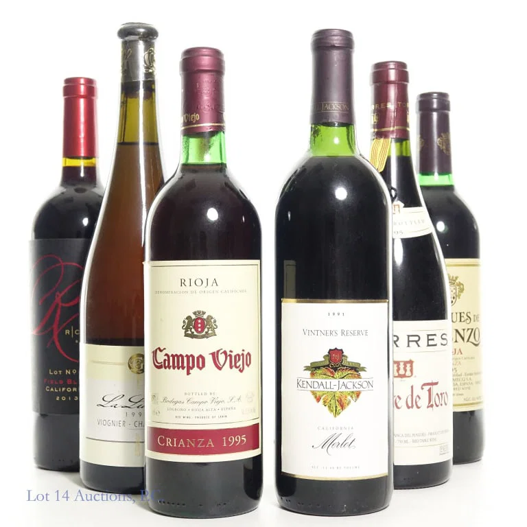 Various Wines, Mostly Vintage (6)