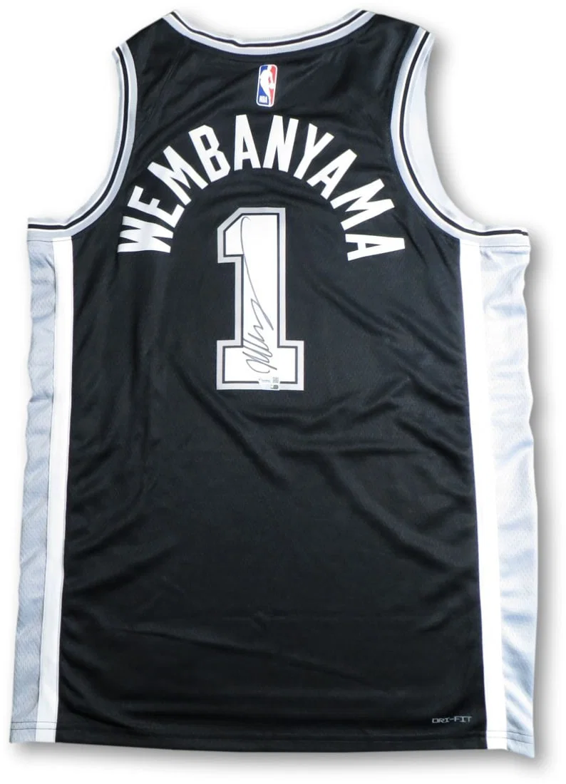 Victor Wembanyama Autographed Spurs Jersey Fanatics Authentic