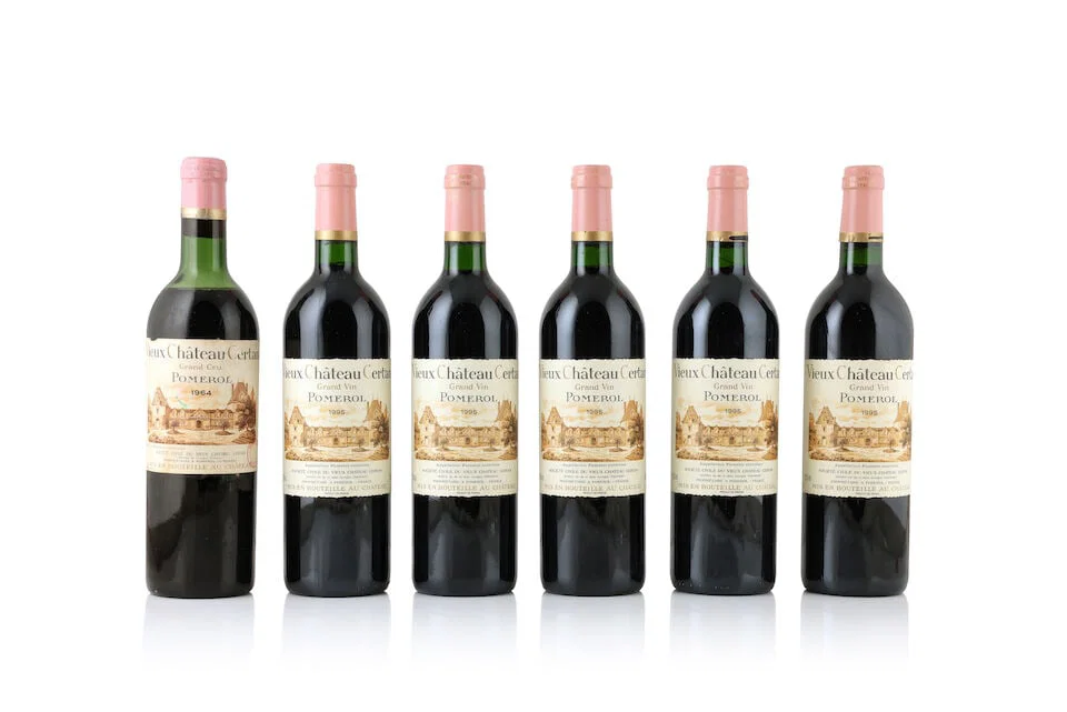 Vieux Château Certan, 1964 (1 x 750ml) Vieux Château Certan, 1995 (5 x 750ml)