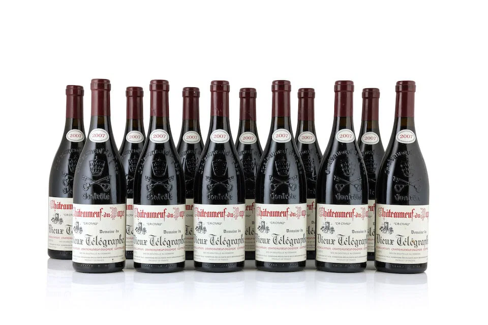 Vieux Télégraphe, Châteauneuf-du-Pape La Crau, 2007 (18 x 750ml)