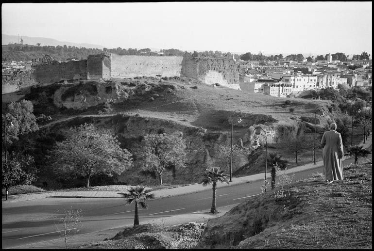 View of Bab Fettouh, Fes, Morocco - Silver Gelatin