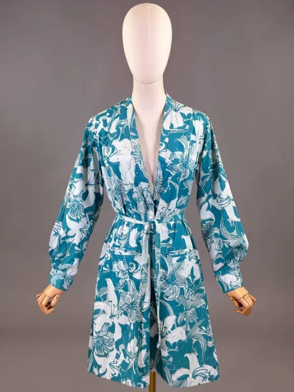 Vintage 1960s Lilly Pulitzer Floral Midi Dress