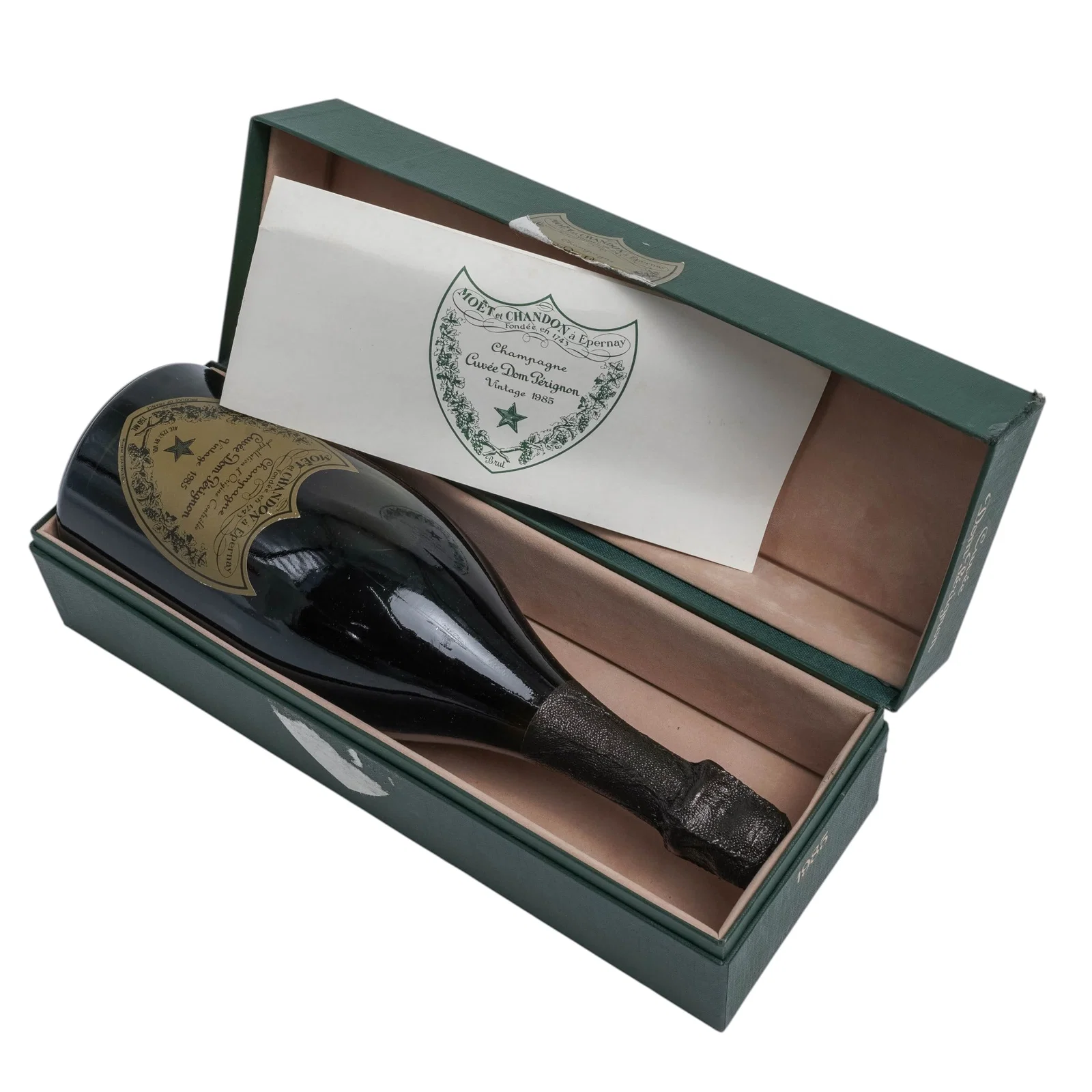 Vintage 1985 Dom Perignon Brut Champagne in Original Presentation Box
