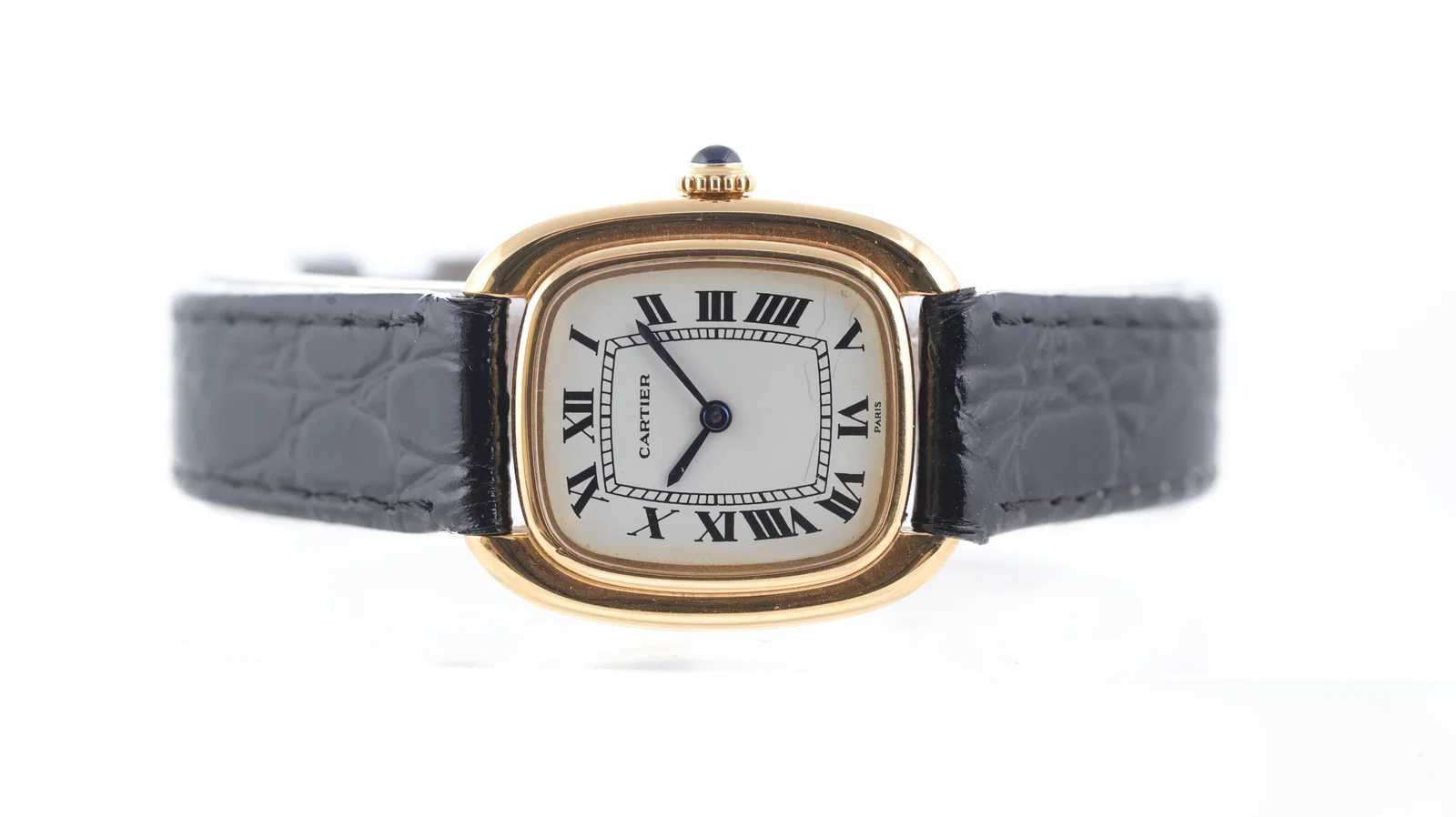 Vintage Cartier Gondole 18ct yellow gold Ref 78079 with Box