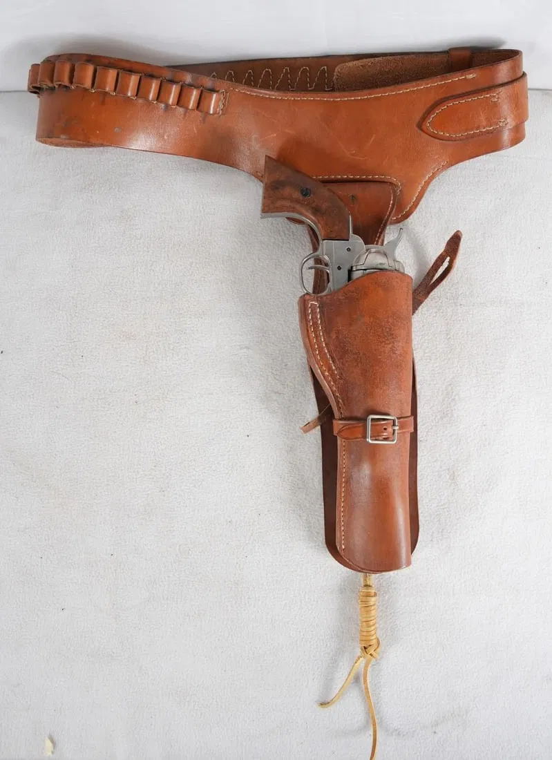 Vintage Edward H. Bohlin Leather Gun belt