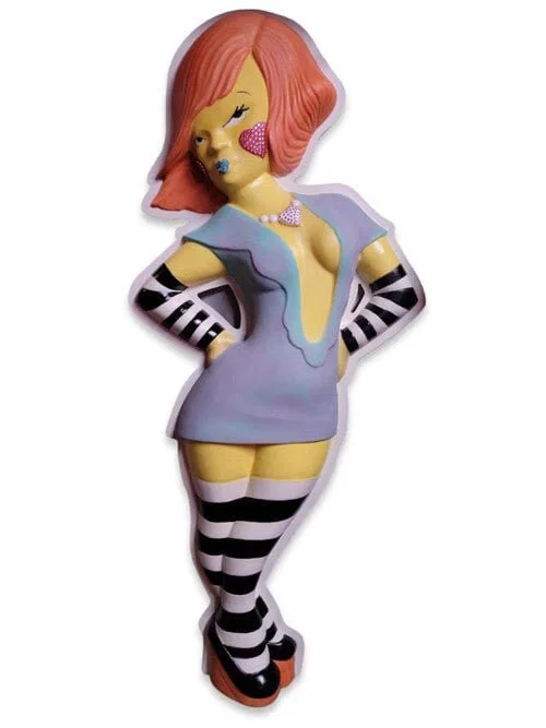 Vintage Mac Cosmetics Fiberglass Urban Art "Fafi" Statue