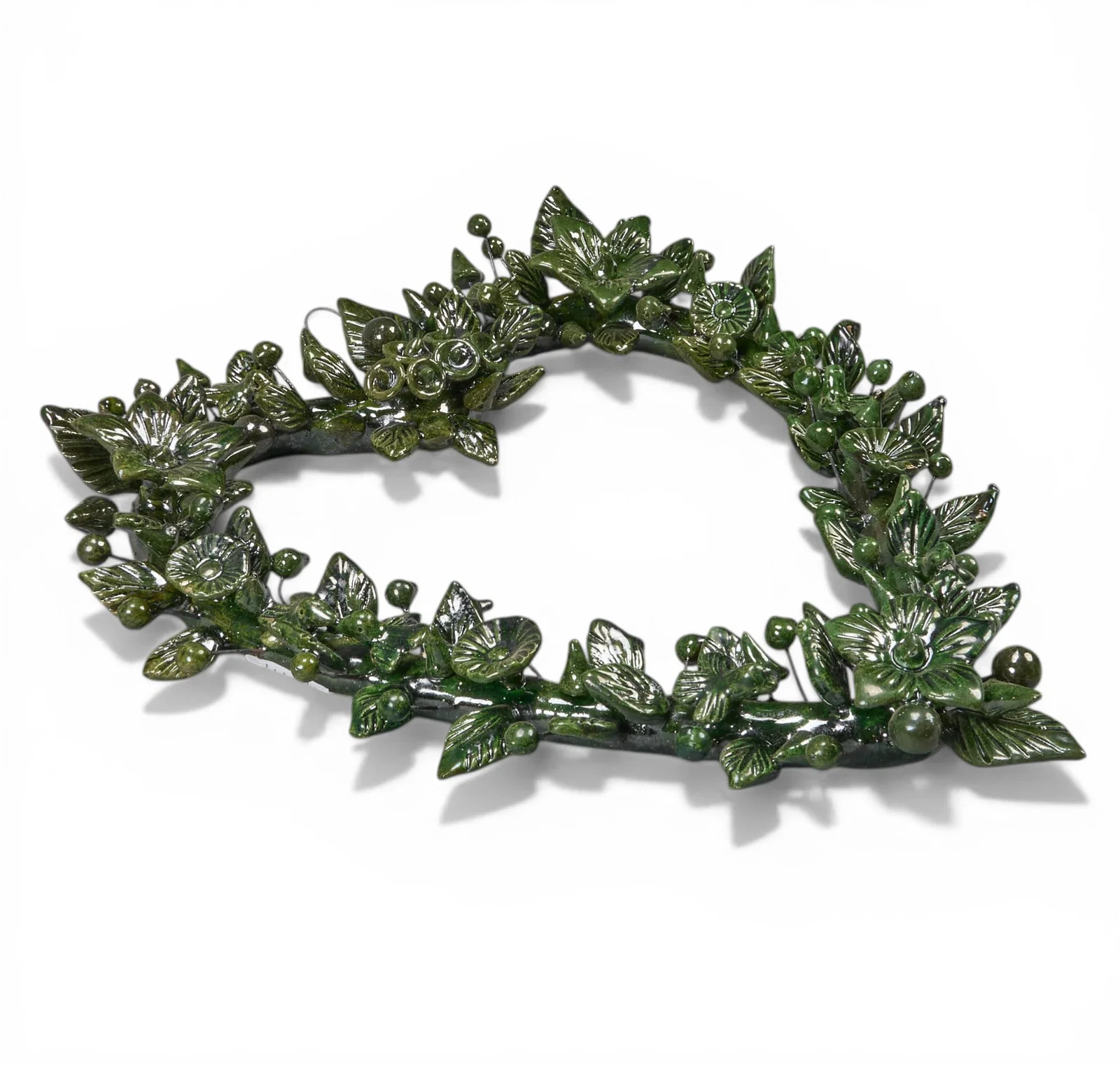 Vintage Michoacan Heart Sculpture