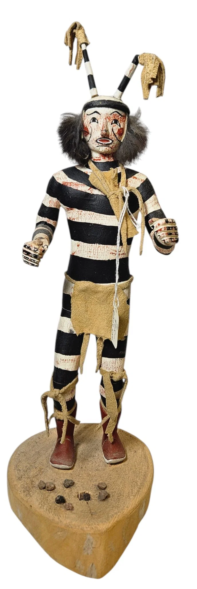 Vintage Native American Hopi Hano Clown Kachina Yazzie