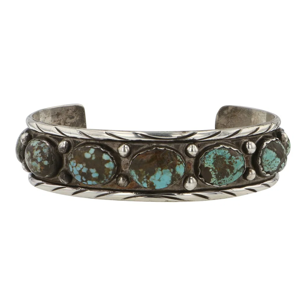 Vintage Navajo Nevada Turquoise Bracelet