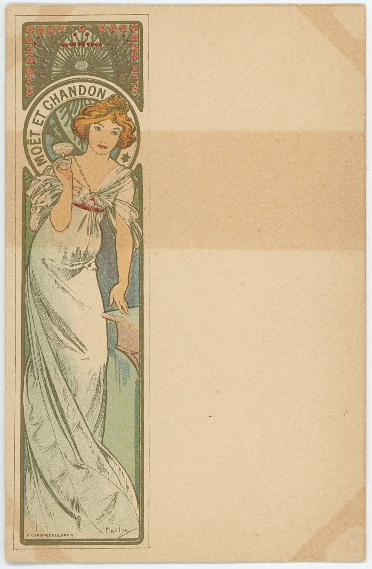 Vintage Rare Ephemera Collectors Opportunity ALPHONSE MUCHA