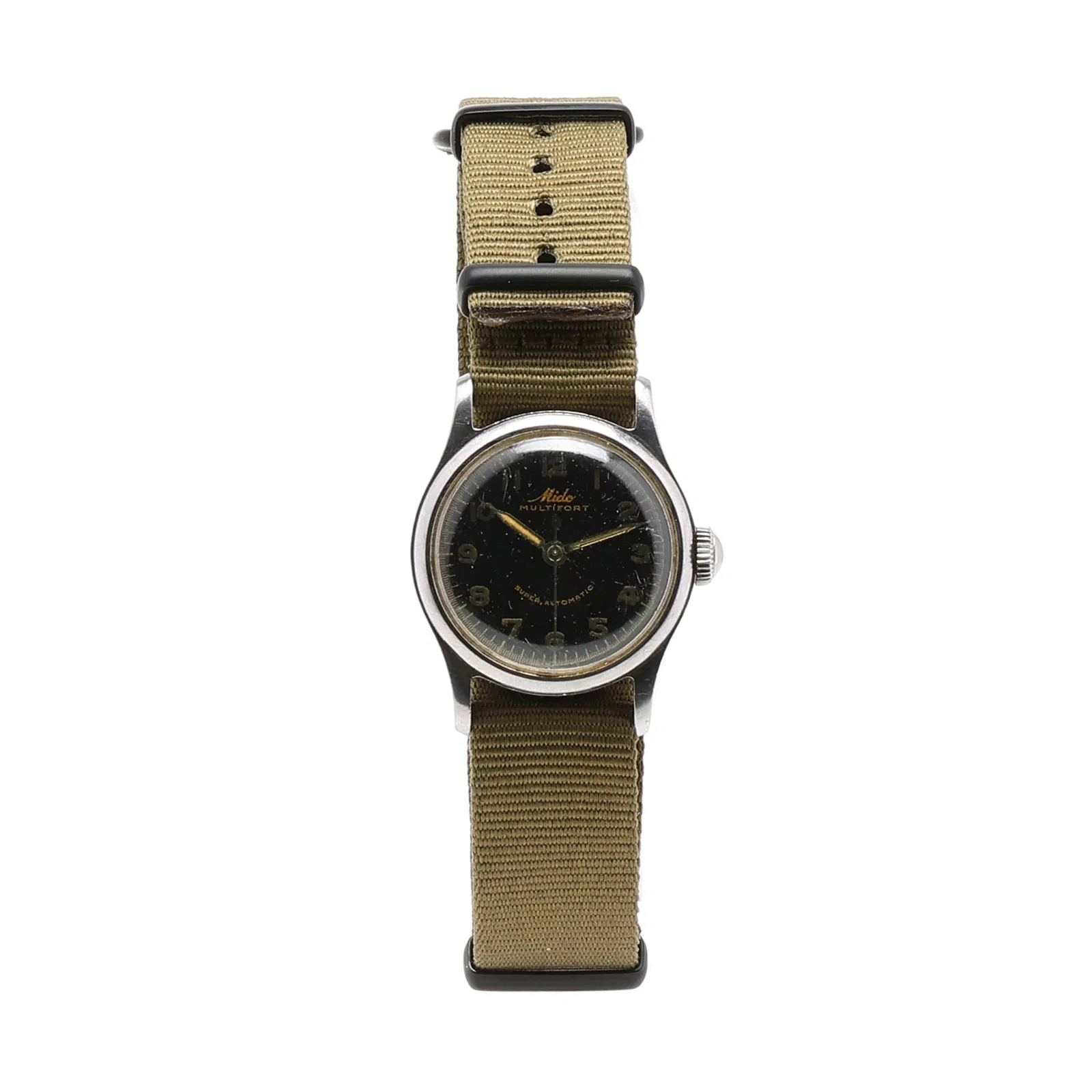 Vintage Stainless Steel Multifort 220 Watch, Mido