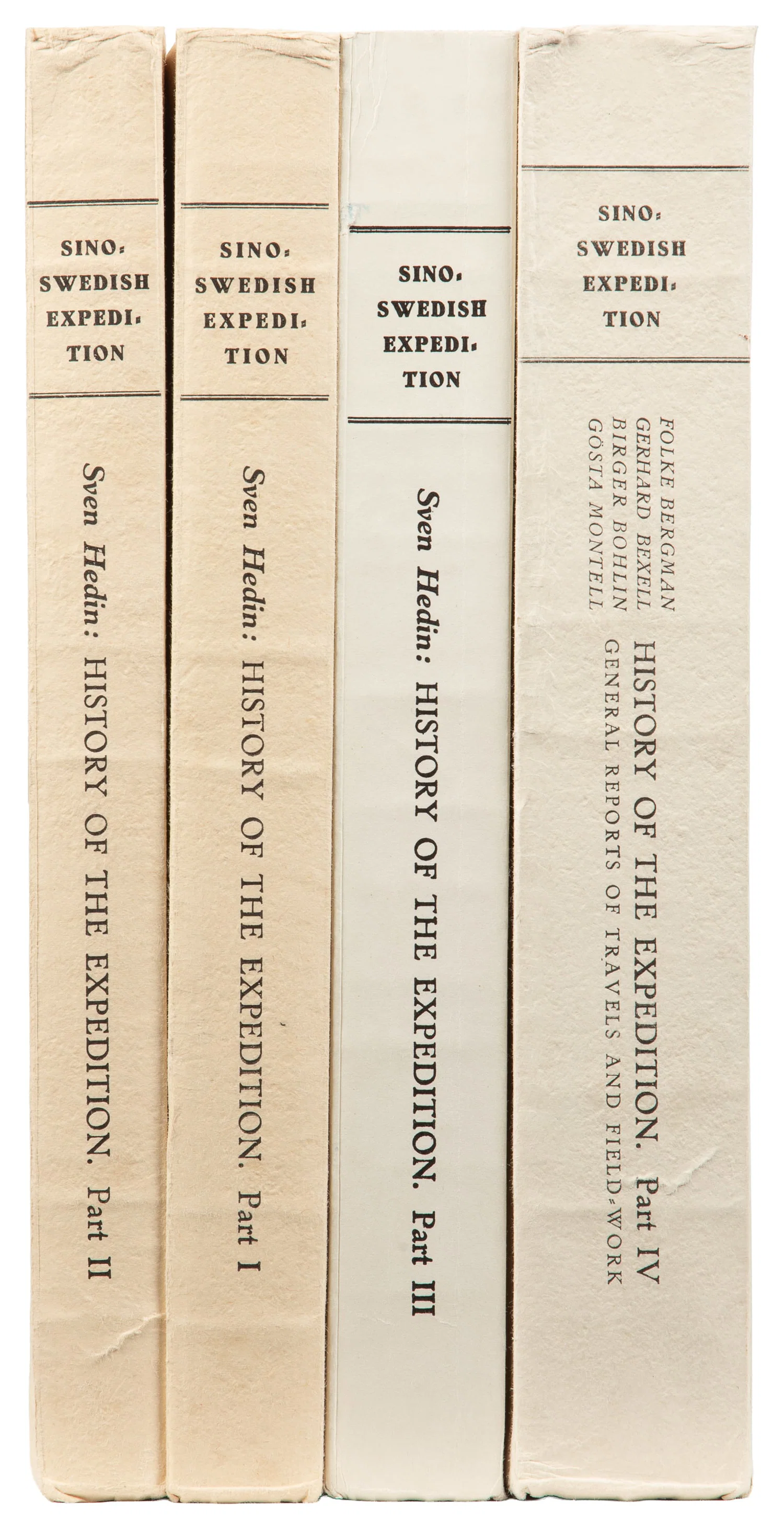 [VOYAGES AND TRAVELS]. HEDIN, Sven (1865-1952), et al. History of the Expedition in Asia 1927-1935.