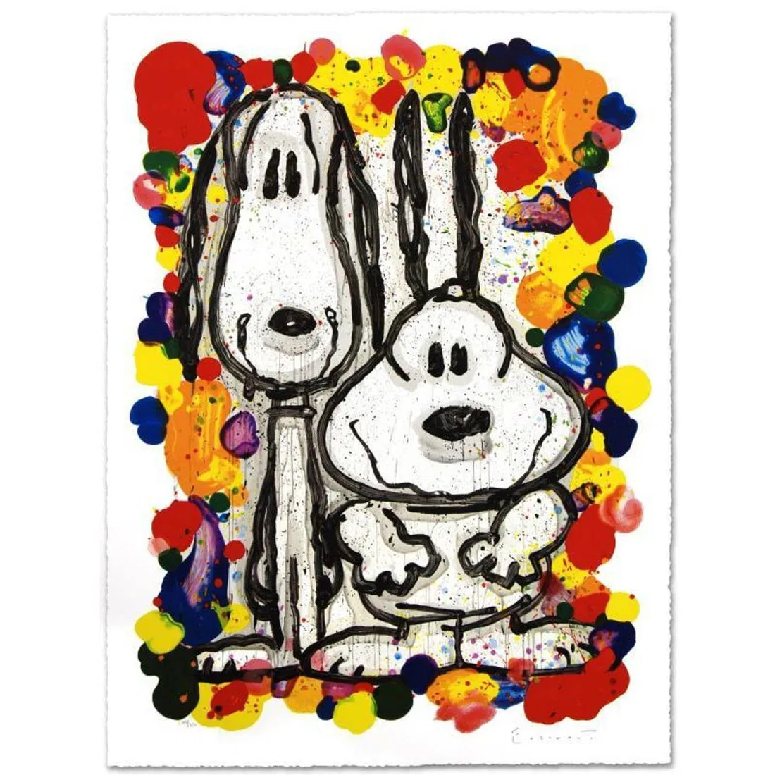 Wait Watchers Limited Edition Hand Pulled Original Lithograph (27" x 35.5") by Renowned Charles
