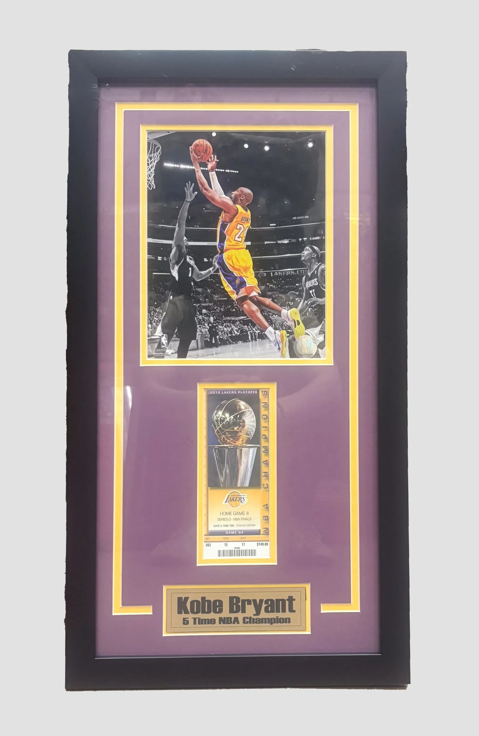Wall Hanging Kobe Bryant NBA Decor