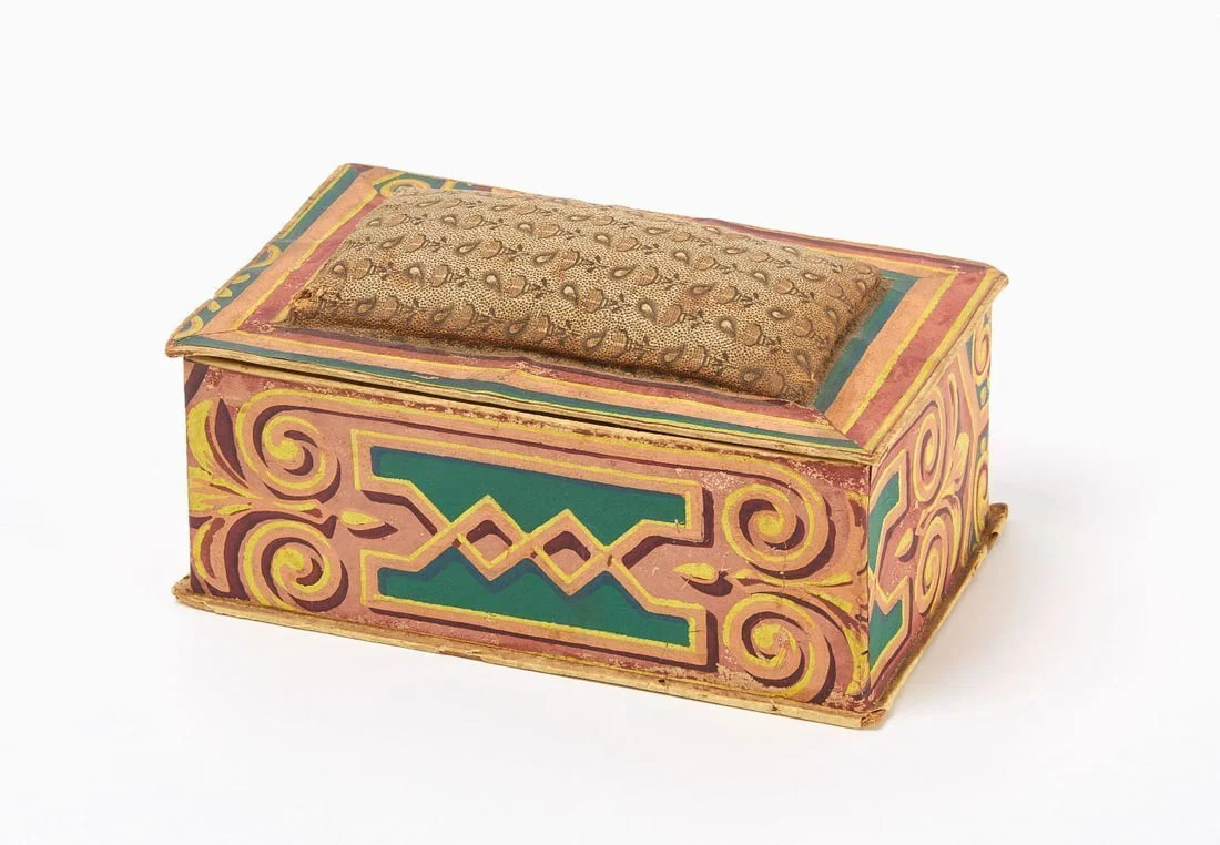 Wallpaper Sewing Box