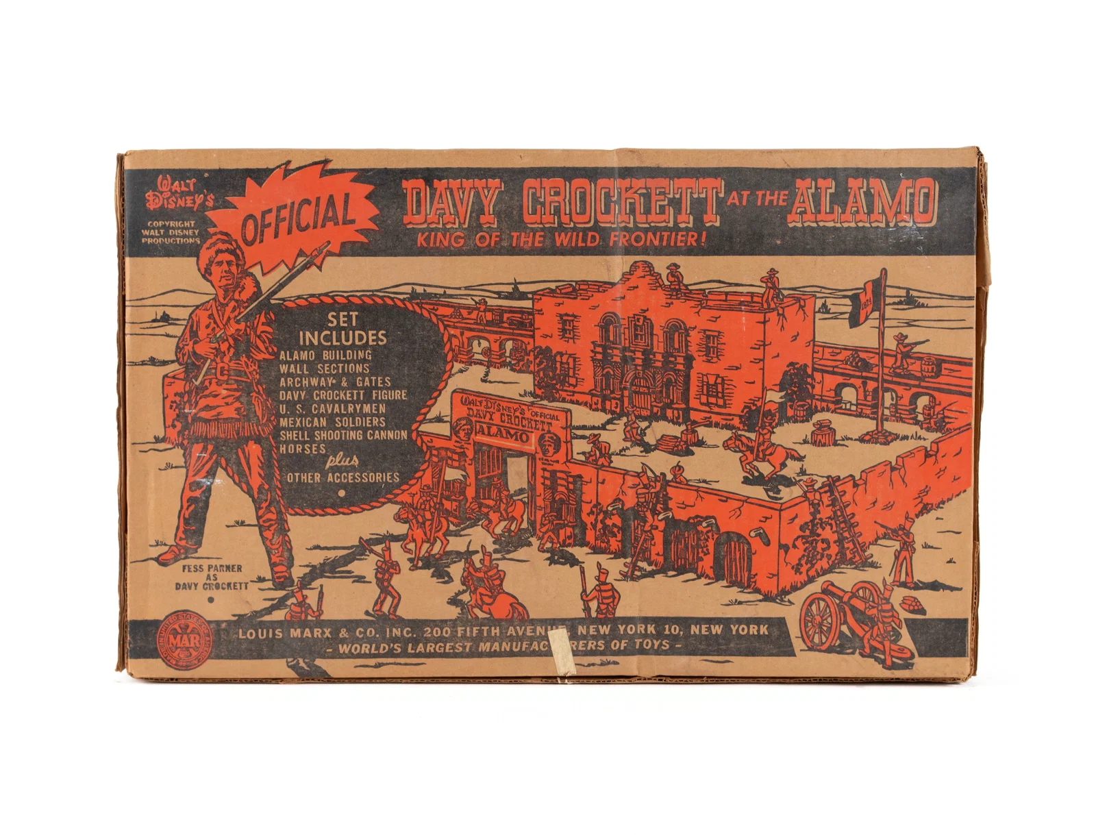 WALT DISNEY'S DAVY CROCKETT TOY SET