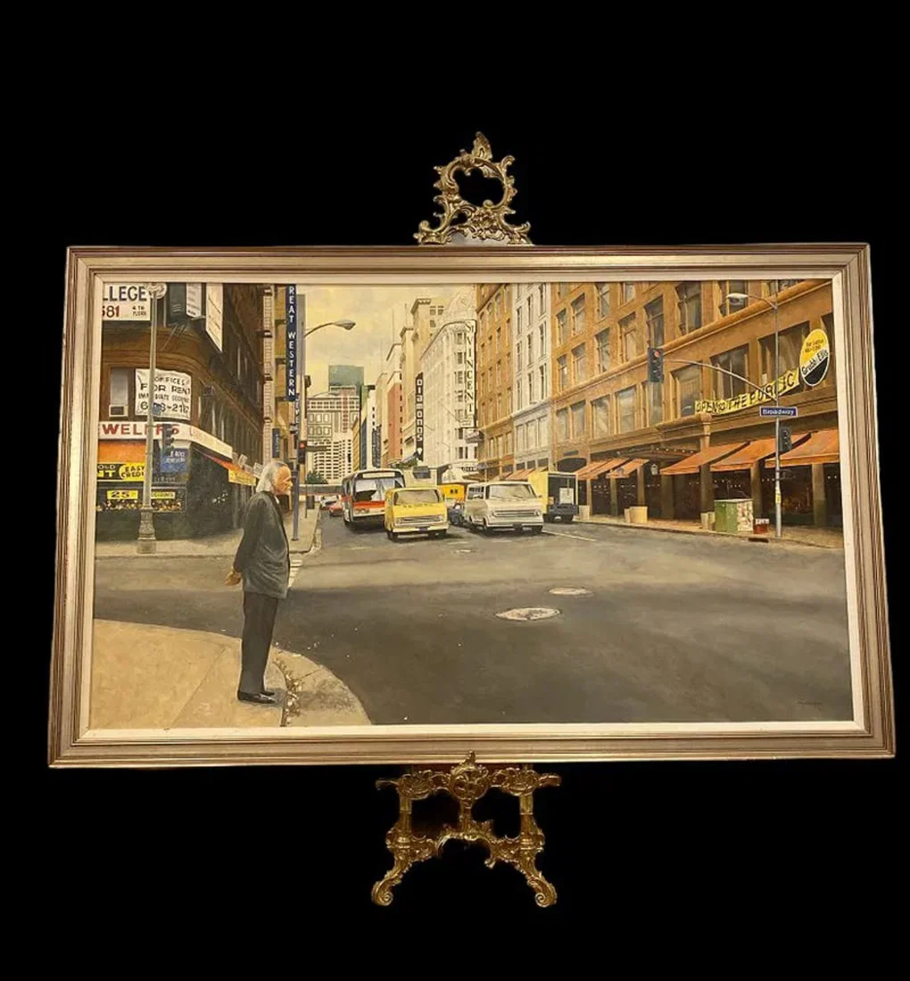 Walt Johnston - Downtown LA Painting