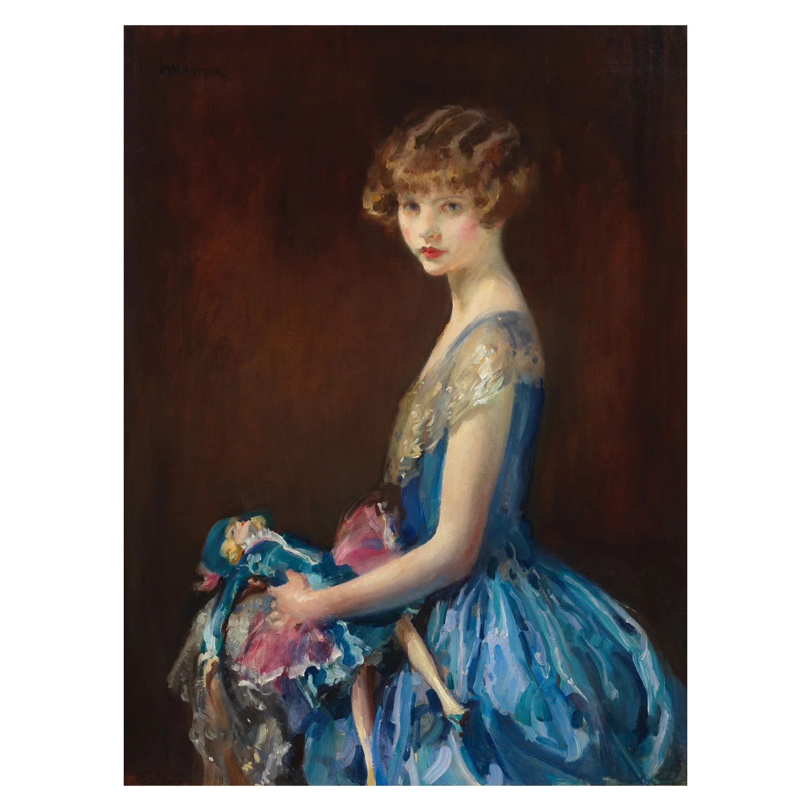 Walter Ernest Webster, RI, ROI (British, 1878-1959) La Poupée