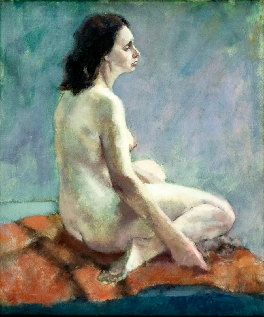Wanda Stella Varriale (NJ,1923-1997) oil painting