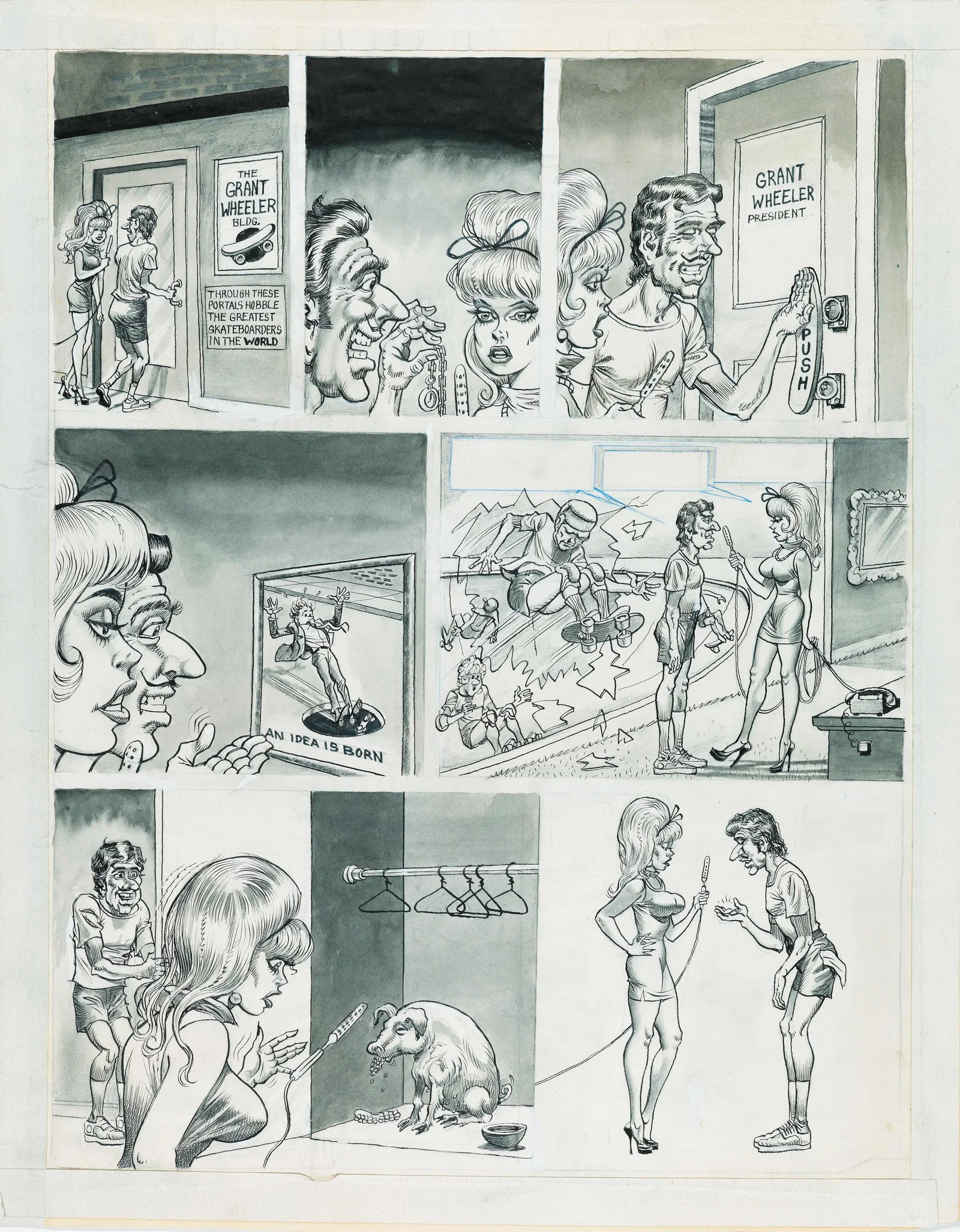 Ward Bill - "Cracked", anni 70