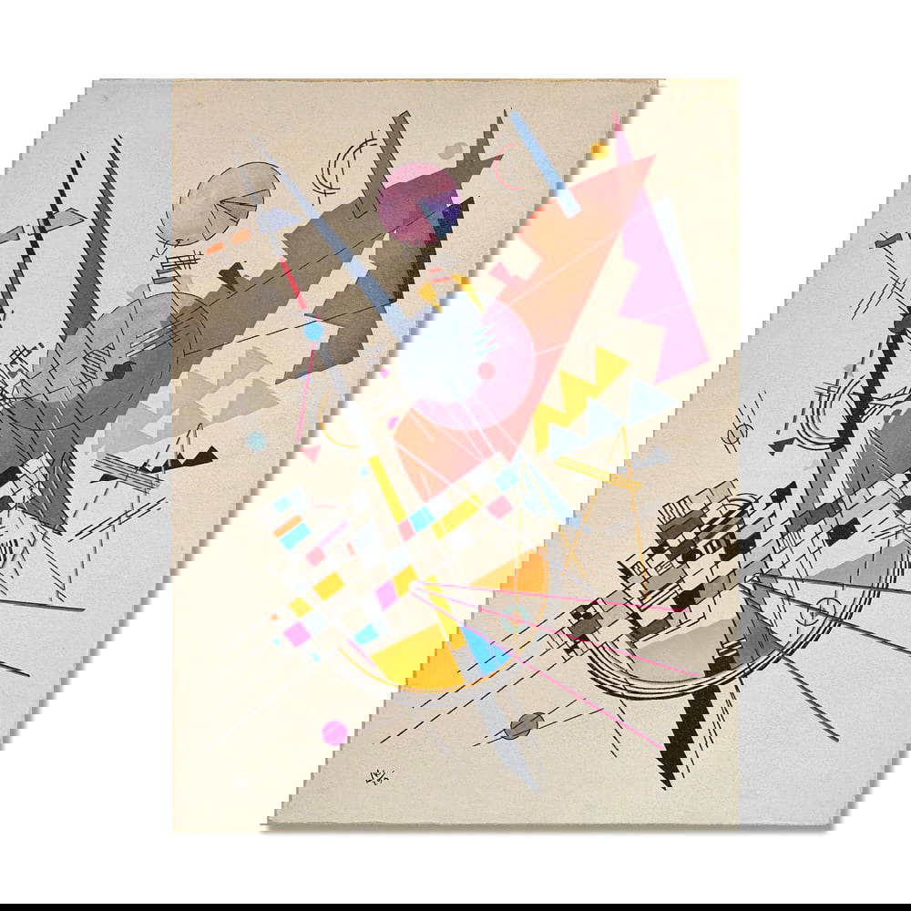 WASSILY KANDINSKY (1866-1944), ATTRIBUTED TO, OIL ON CANVAS