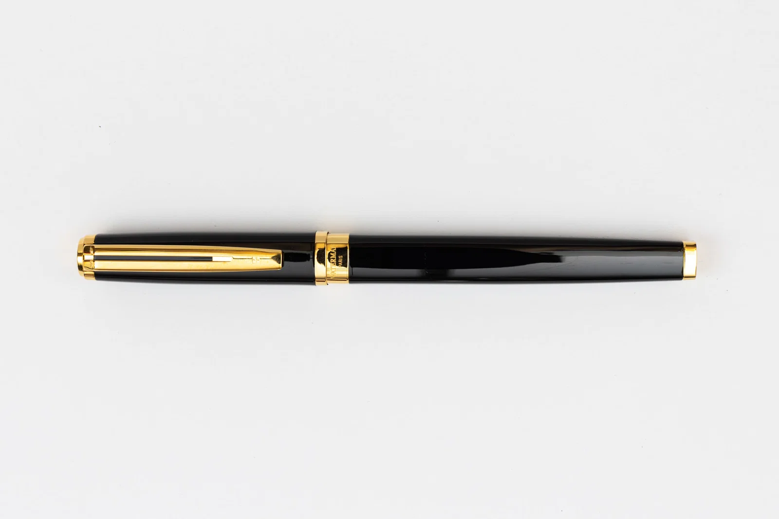 Waterman Exception Black Lacquer GT Fountain Pen, Boxed
