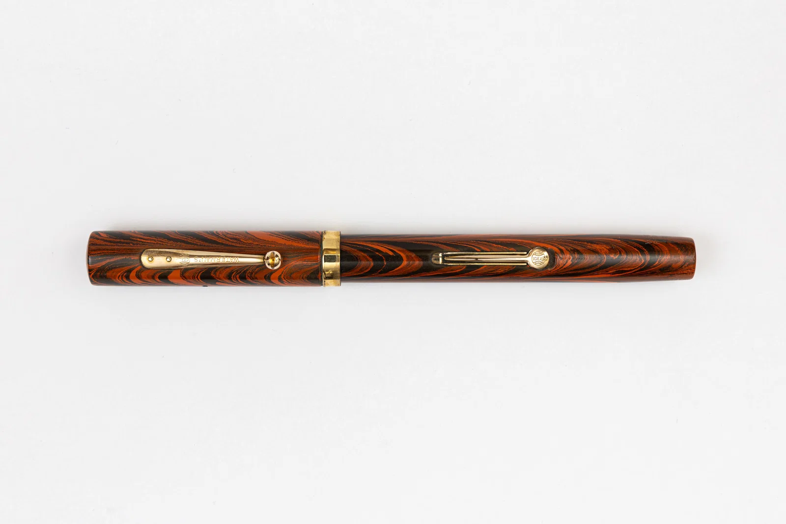 Waterman Ideal 52 Red Ripple Fountain Pen
