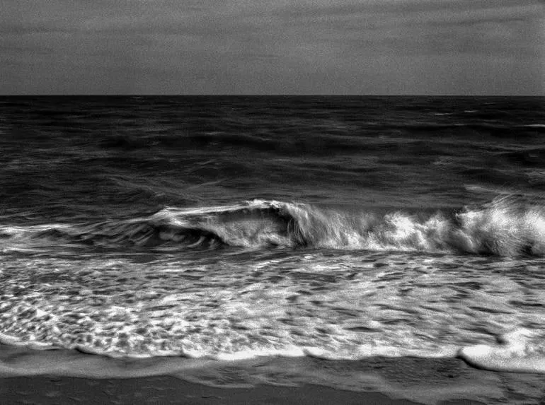 Waves, Walberswick, Southwold, Suffolk - Silver Gelatin