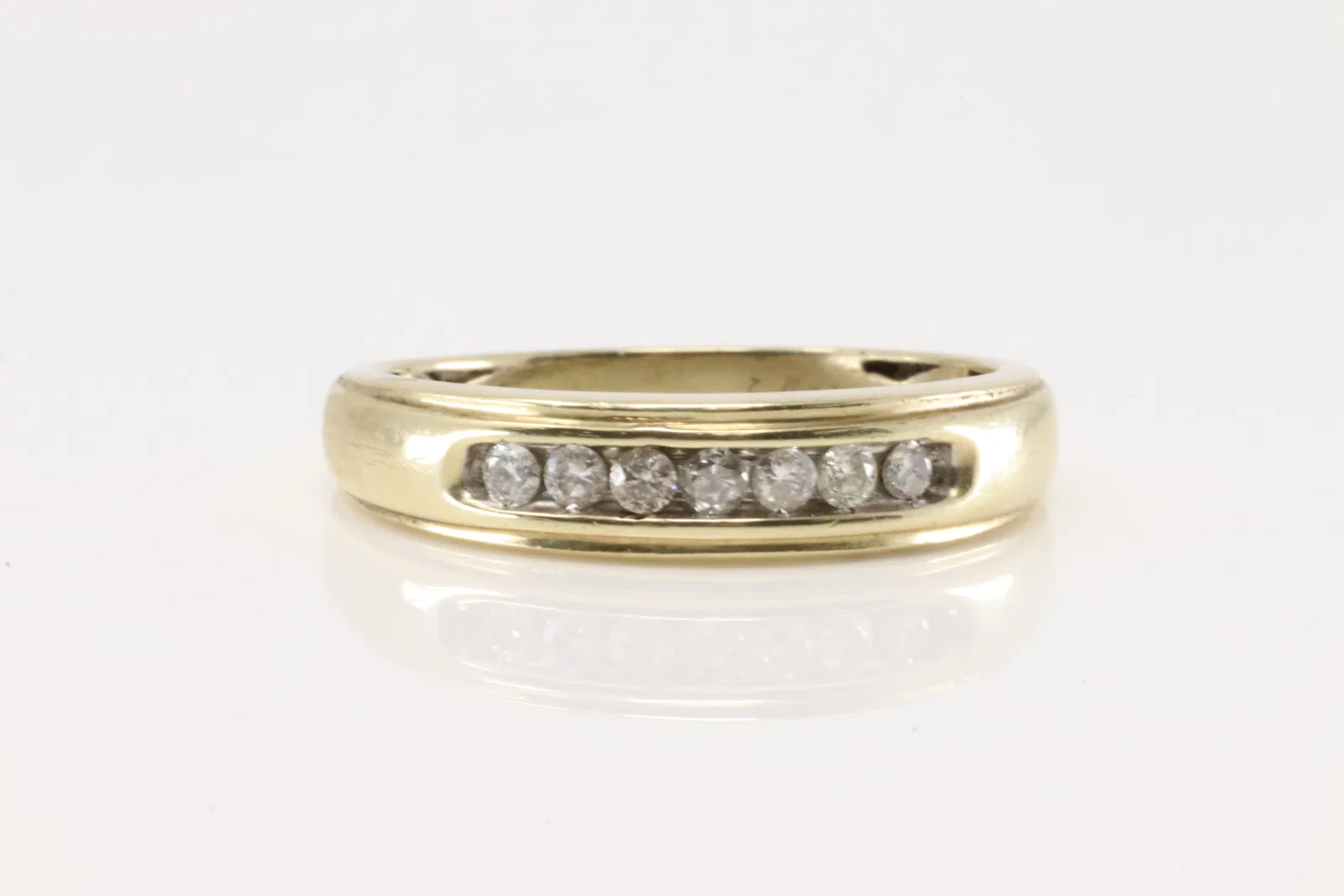 Wedding Diamond Ring 10Kt.