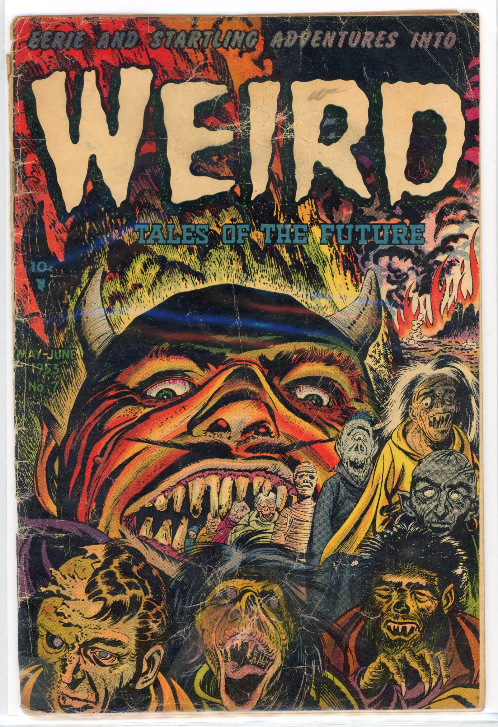 Weird Tales of the Future #7 (Stanley Morse, 1953) CGC 2.0
