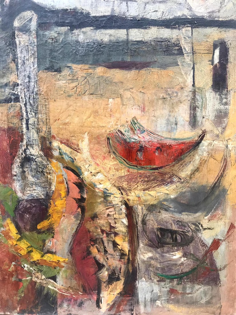Willem De Kooning (Dutch- American 1904-1997) 1940 American Abstract De Kooning Expressionism oil