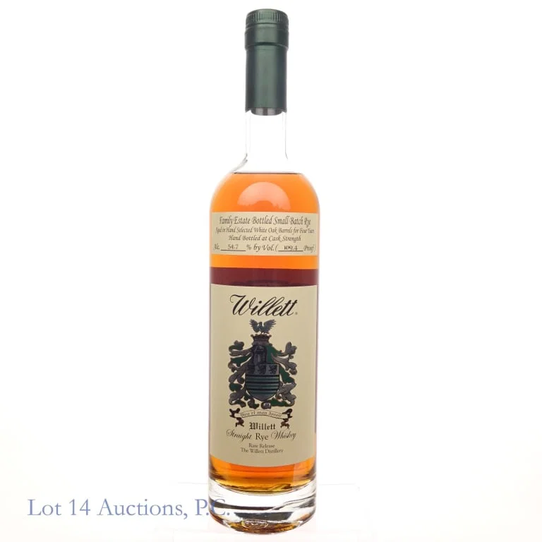 Willett Family Estate Small Batch Rye 4 Year