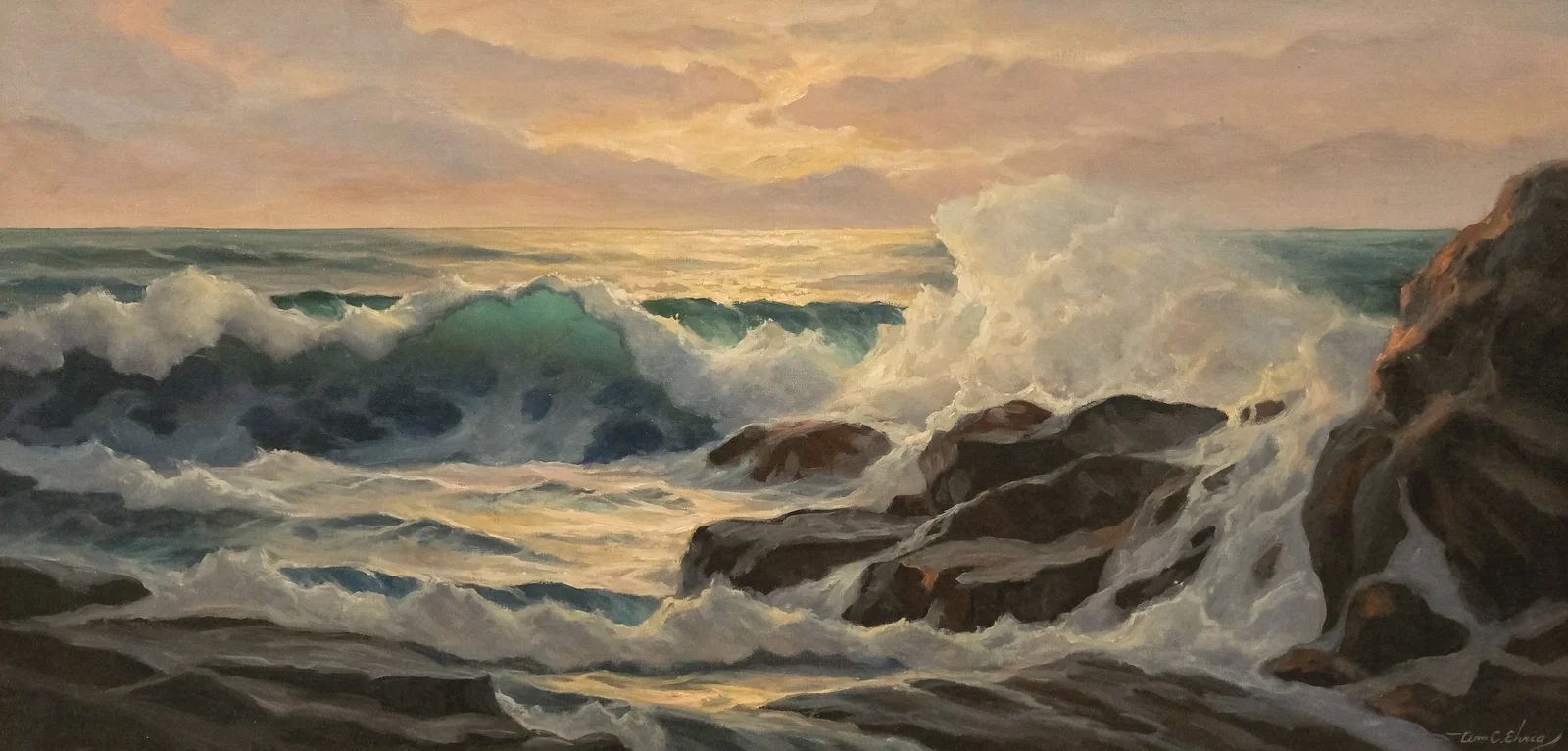 William C. Ehrig, Crashing Waves