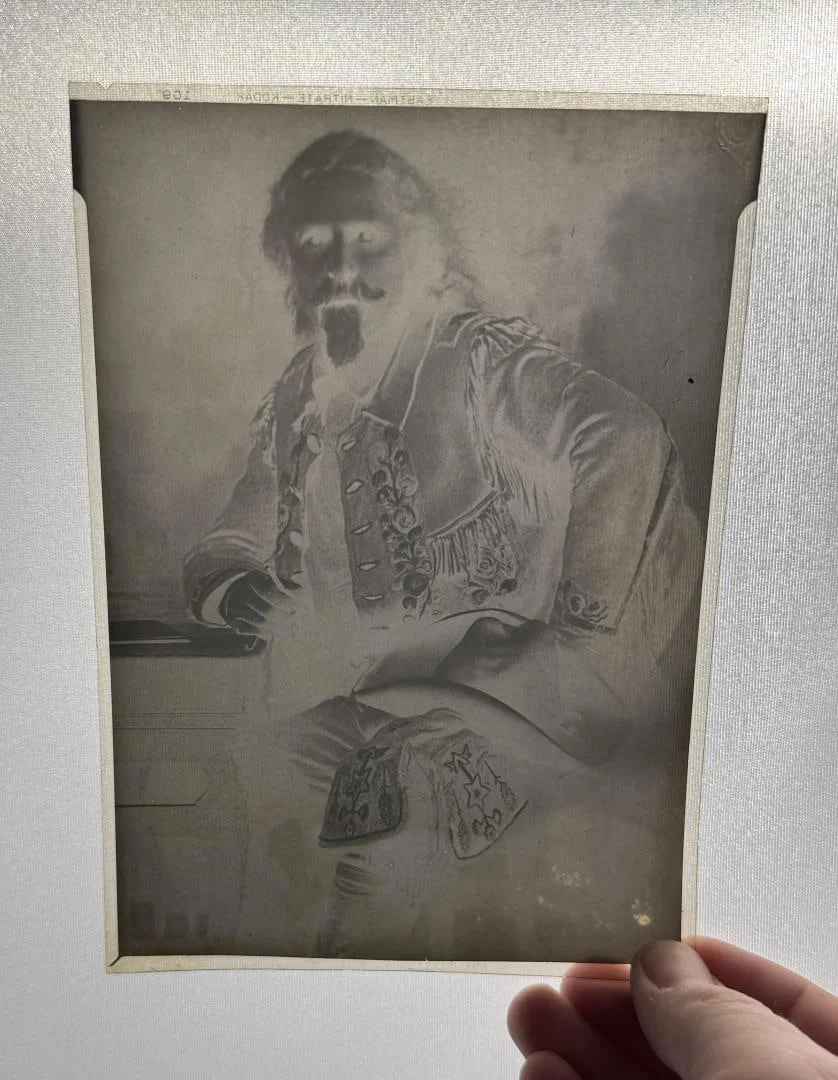 William Cody Buffalo Bill Photo Negative